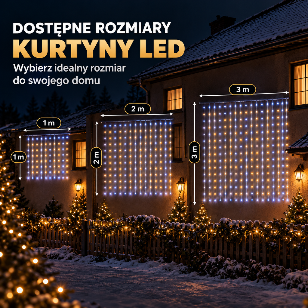 Kurtyna LED